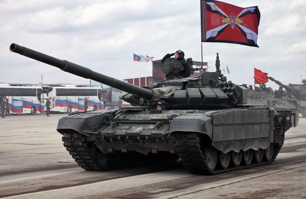 Танковые войска России. ГВАРТ на броне.